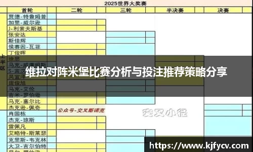 维拉对阵米堡比赛分析与投注推荐策略分享